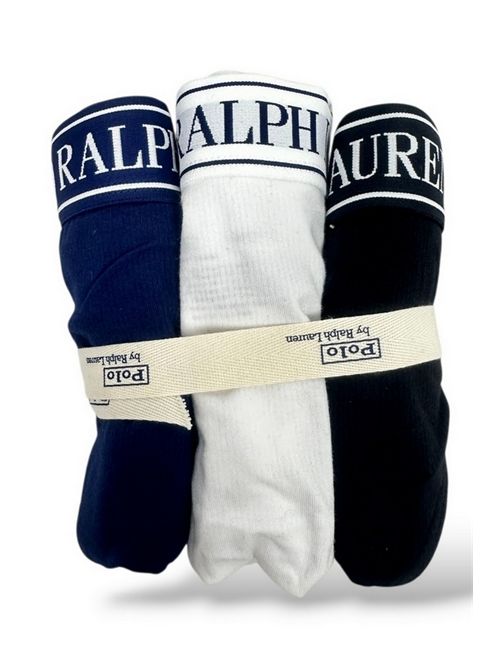 box 3 slip donna Ralph Lauren | 4P0707GRIGIO/BLU/NERO